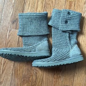 Knit Ugg boots